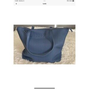 RODAN + FIELDS Blue/Periwinkle Faux Leather Purse/Travel Tote/Shopper